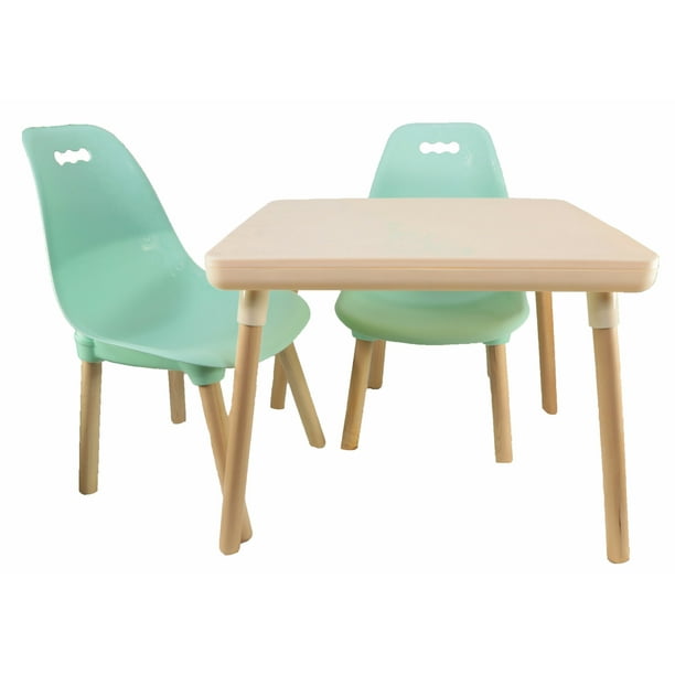 B spaces table and best sale chair set