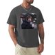 thumbnail image 1 of Camiseta Grubby Taehyung para hombre camisa con estampado de animales ropa kawaii camisetas ajustadas para hombre camisetas de marca niños para, 1 of 7