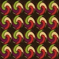 thumbnail image 1 of Ahgly Company Indoor Square Patterned Deep Red Area Rugs, 7' Square, 1 of 6