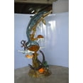 thumbnail image 2 of Nifao Dolphin with Three Turtles Outdoor Fountain Statue, Bronze Garden Water Feature Sculpture for Patio & Yard – Garden Outdoor Decor Sculpture, 43"L x 47"W x 74"H, 2 of 12