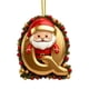 thumbnail image 2 of Decoraciones de Árbol de Navidad 26 Letras Colgante Ornamentos Personalizados para la Decoración Del Hogar, 2 of 3