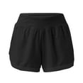 thumbnail image 5 of Sngxgn Womens Workout Gym Shorts Casual Lounge Set, Ladies Active Apparel with Pockets(Black,XXL), 5 of 6