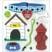 K&Company EverydayPuppy Dimensional Stickers