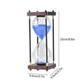 thumbnail image 3 of VQPeo 30-Minute Sand Timer, Hourglass with Fine Sand for Home, Desk, Office Decor, Unique Gift Idea, Wedding Decoration, 3 of 4