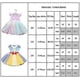 thumbnail image 2 of Kids Girls Colorful Party Short Sleeve Bow Princess Dress Summer Tulle A-line Dresses, 2 of 2