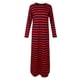 thumbnail image 3 of Vestido de jersey de gran tamaño de otoño invierno para mujer Vestido largo de punto de manga larga suéter largo SG Macarena Maxi vestido de manga larga, 3 of 8