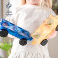 thumbnail image 2 of CONNETIX Magnetic Tiles, Rainbow Car Pack, 2 Pieces, 2 of 6