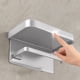 thumbnail image 4 of Portarrollos de papel higiénico de pared, sin perforaciones, para teléfono móvil, 4 of 6