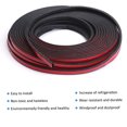 thumbnail image 5 of OWSOO 5M Car Door Seal Strips Auto Rubber Seals Sticker Noise Insulation B Shape Weatherstrip Rubber Seals Dustproof Automobiles Interior Accessories, 5 of 7