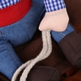 thumbnail image 4 of ATTOE Pet Dog Cowboy Costume Funny Knight Riding Clothes Cosplay Apparel (M)-4647, 4 of 5