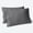 Solid Dark Grey, variant on The Great American Store King Pillow Cases Stripe White - 12 Pack - Envelope Closure - Soft Brushed Microfiber Fabric - Shrinkage and Fade Resistant Pillow Cases King Size 20 X 40 Inches