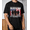 Black-4, variant on Men's Women's On Fridays I Wear Red Deployed Grandson T-Shirt S-5XL