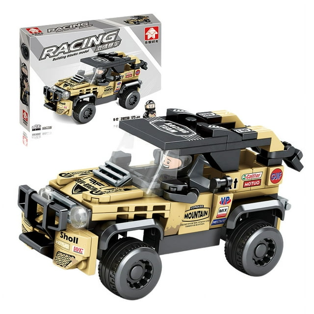 Racing Building Blocks Kit, Building Blocks Robot Toy, Teen Sports Car Model Gift-week