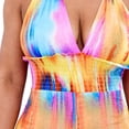 thumbnail image 3 of Enjoytime Rompers for Women Print Halter Sleeveless Wide Leg Jumpsuits Casual Loose Beach Vacation Clothes, 3 of 7