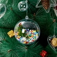 thumbnail image 5 of Diy Crafts Clear Fillable Ball, Ongmies Fillable Clear Christmas Ornaments - Transparent Drop Shape Hanging Decor with Hole, Christmas Decorations Indoor, 5 of 9
