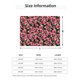 thumbnail image 5 of Fotbe Trendy Floral Manta de Franela con Estampado, Manta Ultrasuave para Cama, Sofá, Auto, Hipoalergénica y Antibolitas-80"x60", 5 of 6
