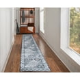 thumbnail image 2 of Linon Vintage Collection  Belouch Blue 2x10 Rug, 2 of 3