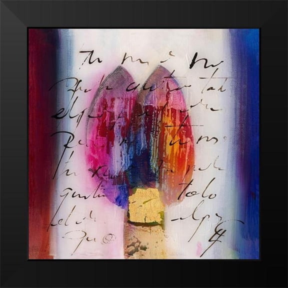 Leys, Gemma 12x12 Black Modern Framed Museum Art Print Titled - Tu risa