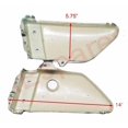 thumbnail image 3 of Yamaha RX135 Side Panel Set Silver Plastic Made For RX 135 cc Motorcycle, 3 of 5