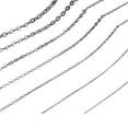 thumbnail image 4 of 65.61Feet Jewelry Chain Necklaces Chain 0.25-1mm Stainless Steel Chain for Jewelry Making Jewelry Chain Making, 4 of 9