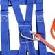 thumbnail image 3 of Cordón de cinturón de arnés de seguridad de protección contra caídas de medio cuerpo para escalada en roca con mosquetón de aleación Rescate deportivo 3 m L Macarena Cinturón de seguridad de medio cuerpo, 3 of 8