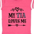 thumbnail image 4 of Inktastic My Tia Loves Me Childs Girls Baby Bodysuit, 4 of 5