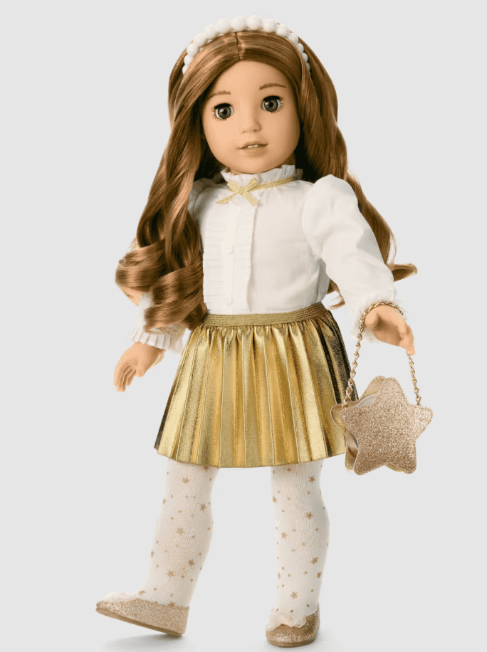 American Girl X Janie and Jack Sparkly Celebration Accessories for 18 inch Dolls