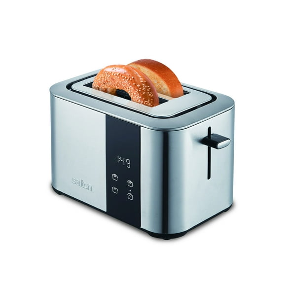 Salton Stainless Steel Digital Countdown Toaster – 2 Slice