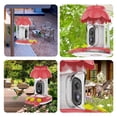 thumbnail image 3 of Smart Bird Feeder, Night Vision 2 Way Intercom Bird Camera 2L Food Container  for Yard for Trees, 3 of 7