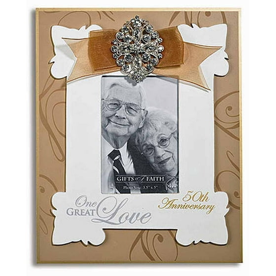 50th Wedding Anniversary Frame Photo One 50th Wedding Anniversary Frame Photo One Great Love By Gifts Of Faith