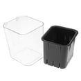 thumbnail image 3 of STRANDCHIC 1Pack Pegboard Bins Abs Plastic Round Storage For Home Organization And Workshop 8.5*7In Height 9.8In, 3 of 8