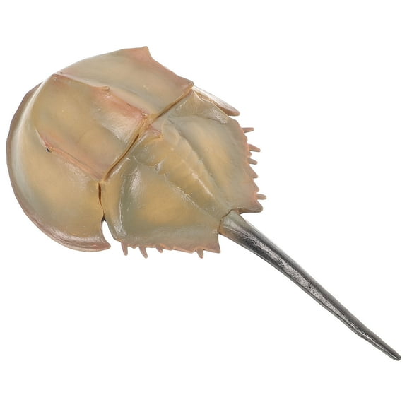 Niceauty Light Brown PVC Fish Tank Decorations Large Lifelike Simulation Fish Model for Display