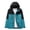 Blue, variant on Color Block Jackets for Men Loose Casual Waterproof Windproof Warm Long Sleeve Jacket With Pockets And Detachable Hood Men's Fashion Warm Jackets