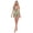 Multicolor, variant on Women's One Piece Swimdress Swimsuits Slimming Tummy Control Swim Dress With Detachable Skirt, Colorful Monkeys