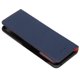 thumbnail image 5 of Funda protectora de cuero elegante con protección 360°, textura clásica de lichi, para Samsung, color azul oscuro, 5 of 14