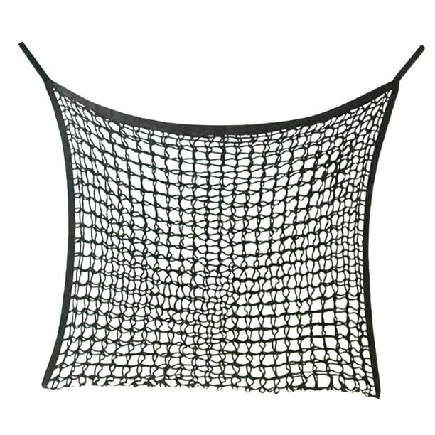 Bolsa de alimentación de heno de red de alimentación lenta de 80 cm x 90 cm, ligera, fácil de colgar, para durante todo el día, suministros de para