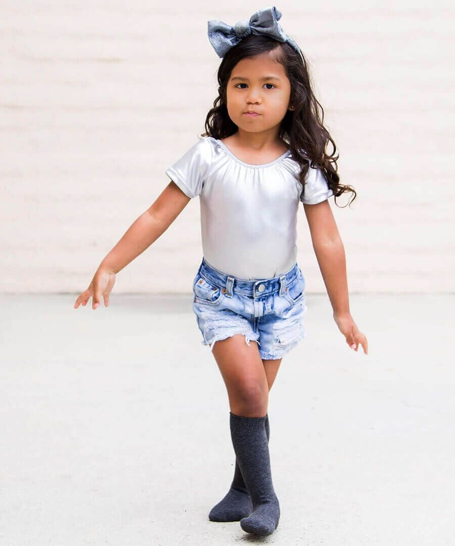 Jefferies Socks Girls Knee High Uniform Socks 2-Pack, Sizes XS-L