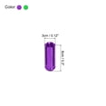 thumbnail image 2 of Uxcell Dart Flight Protectors Aluminum Dart Accessories, Green Purple 6 Pack, 2 of 5