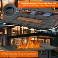 thumbnail image 2 of Walsunny 43 inch Gas Fire Pit Table 50,000 BTU Outdoor Rectangular Propane Fire pit Table with Waterproof Cover, 2 of 7