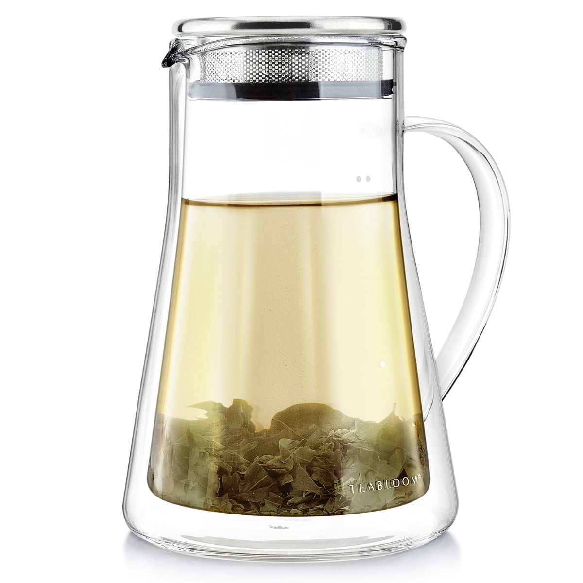 Teabloom Milano Elegant Insulated Glass Tea Steeper
