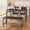 Black, variant on Asofer 4 Piece Dining Table Set for 4 with 2 Chairs, Kitchen Table with Storage Rack, Space Saving Dining Set for Small Space, Apartment, Retro Industrial Style