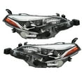 thumbnail image 2 of Headlight Assembly Replacement for 2017 2018 2019 Corolla SE XSE Sedan LED Headlights Pair Left+Right Side, 2 of 6