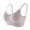 Pink, variant on Scyoekwg Womens Sports Bras Adjustable Thin Shoulder Strap Workout Bras Running Fitness Bra for Yoga Fitness Gray One Size