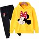 thumbnail image 1 of Conjunto de 2 uds de sudaderas con capucha con estampado de Mickey y Minnie Mouse de Disney de dibujos animados, conjunto de ropa para niñas pequeñas, chándal para niños de 1 a 16 años, Suit140CM Gao Jinjia LED, 1 of 2
