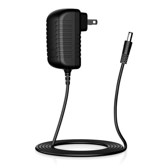 LujingZ 12V AC DC Power Adapter Compatible with LED Sign Board Power Supply Cord, Universal 100-240V Input, Overvoltage Overcurrent Short Circuit Protection, 4Ft Cord, Black