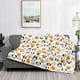 thumbnail image 2 of Fotbe Dog Faces Manta de Franela con Estampado, Manta Ultrasuave para Cama, Sofá, Auto, Hipoalergénica y Antibolitas-60"x50", 2 of 6