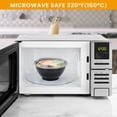 thumbnail image 5 of Kitch'nmore 36oz Extra-thick Meal Prep With Lids  Plastic Containers Clear Covers For Noodles Poke Bowl Salad Soup - Freezer Microwave & Dishwasher-safe (30pack), 5 of 7