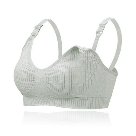 Postpartum Pregnant Mothers Without Steel Ring Front Opening Buckle Large Size Nursing Bra Seamless Comfortable Nursing Bra Pregnant Women Underwear