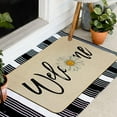 thumbnail image 6 of Spring Welcome Door Mat, Seasonal Daisy Decorative Rug Floor Doormat Switch Mat for Indoor Outdoor 17 x 30 Inch DM140, 6 of 6