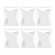 Ufehgfjh Compression Storage Bags Compression Bags 6 Packs Vacuum Storage Bags with Hand Pump 80 Percent Space Savior Vacuum Bags for Clothing Quilt Duvet or Travel Luggage